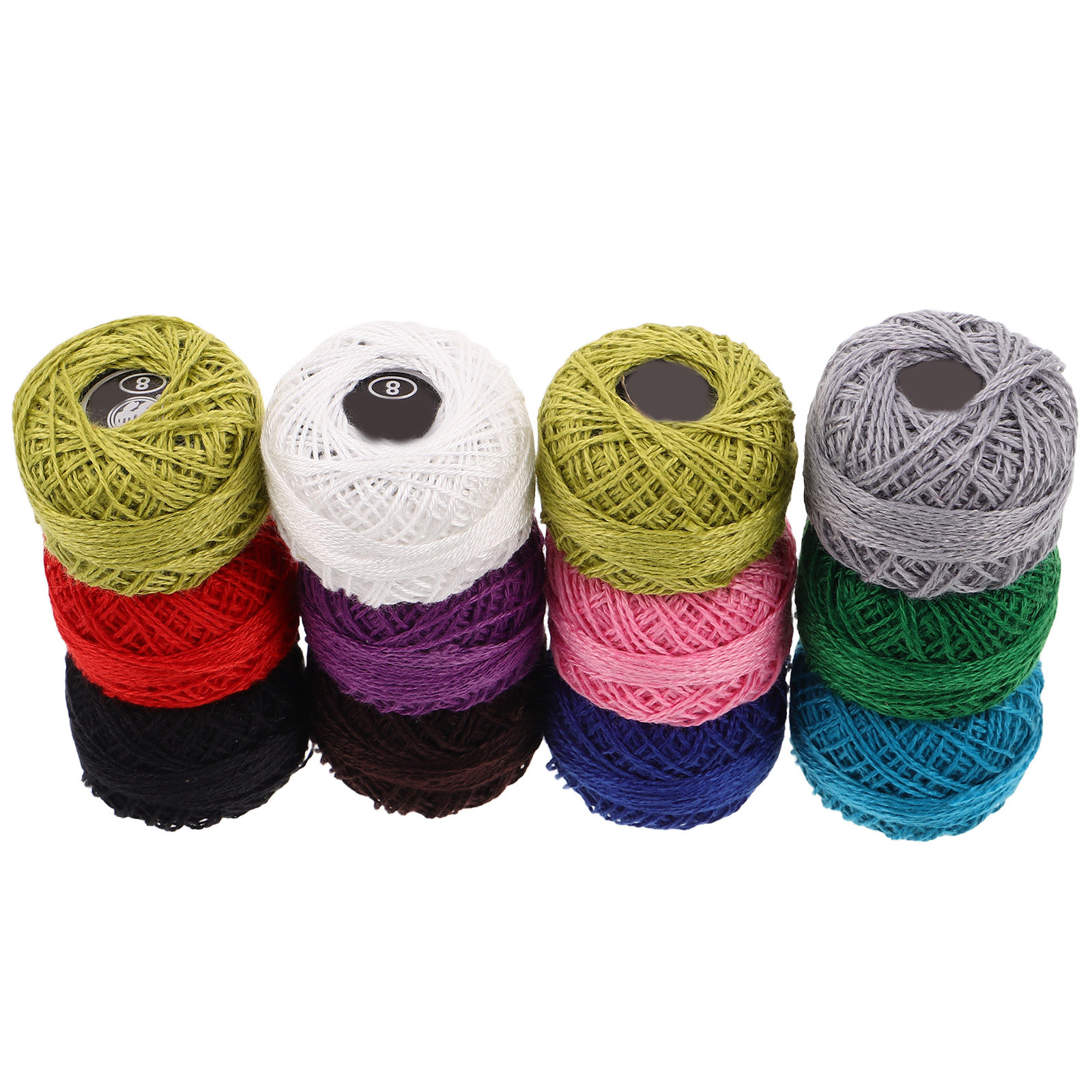 Embroidery Craft - 12 buah set benang bordir katun