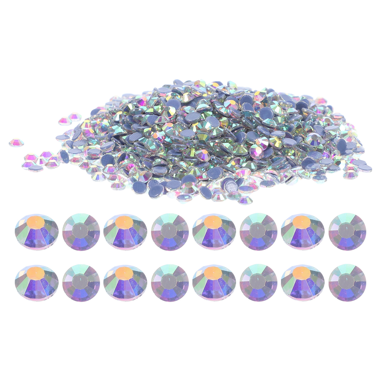 Embellishment Glue Craft - 2880 buah Batu Rhinestone Lem Panas,